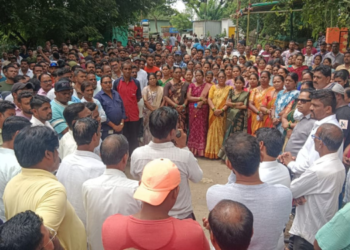 ओएनजीसी विरोधात कामगारांचा एल्गार