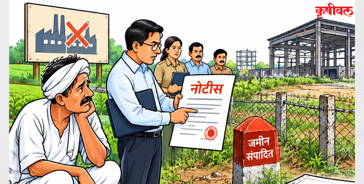 विनाउद्योग जमिनी आता शासनजमा!