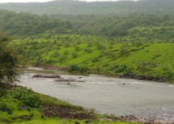 कोंढाणे धरण परिसरातील शेतकरी आक्रमक
