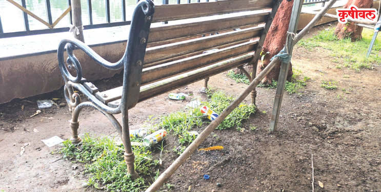 विमला तलावाला नशेबाजांचा विळखा