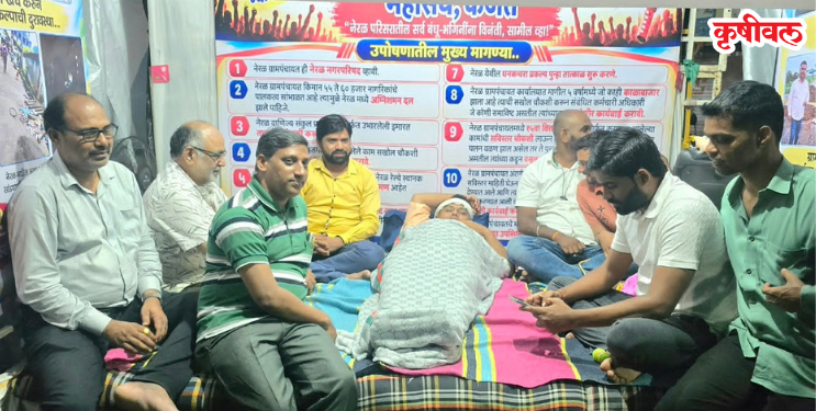 नेरळमधील उपोषणकर्त्याची प्रकृती ढासळली