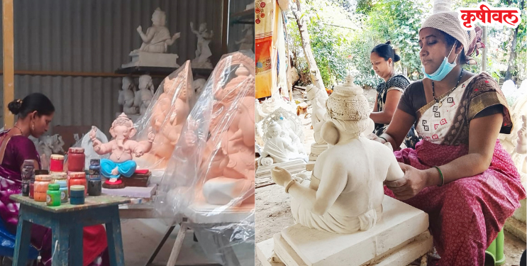 गणेशमूर्ती विक्रीतून बचतगटांची कोटींची झेप