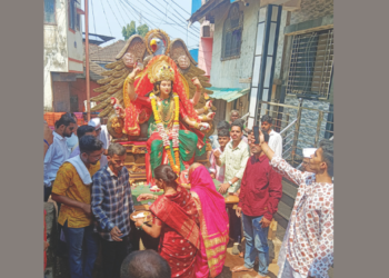 म्हसळ्यात नवरात्रोत्सवाची उत्साहात सुरुवात