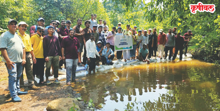 पाणीटंचाईवर मात करण्यासाठी जलसंवर्धनाचा उपक्रम