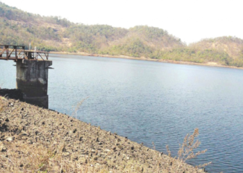 ‌लोणेरे परिसरातील पन्हळघर धरणाची विदारक स्थिती
