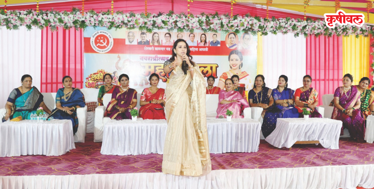 जनहितासाठी शेकापची गरज: अभिनेत्री श्रेया बुगडे