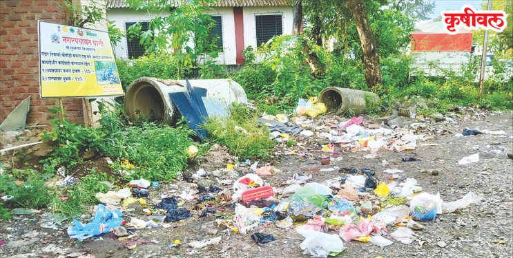 पालीत कचऱ्याची गंभीर समस्या