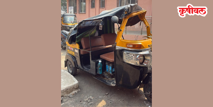 बोर घाटात रिक्षाचा अपघात; तिघे जखमी
