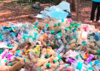 माथेरान प्लास्टिकच्या विळख्यात