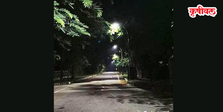 वडखळ-अलिबाग मार्गावर अंधाराचे साम्राज्य