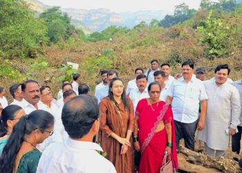 सह्याद्रीवर कुऱ्हाडीचा घाव सहन करणार नाही – चित्रलेखा पाटील